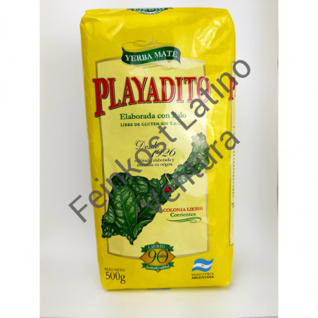 Yerba Mate Playadito 500g - Argentina - Feinkost Latino Ventura