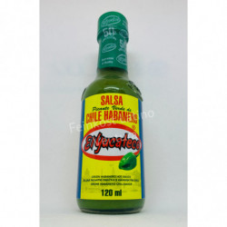 Salsa Habanero Verde 120ml El Yucateco - Mexico - Feinkost Latino Ventura