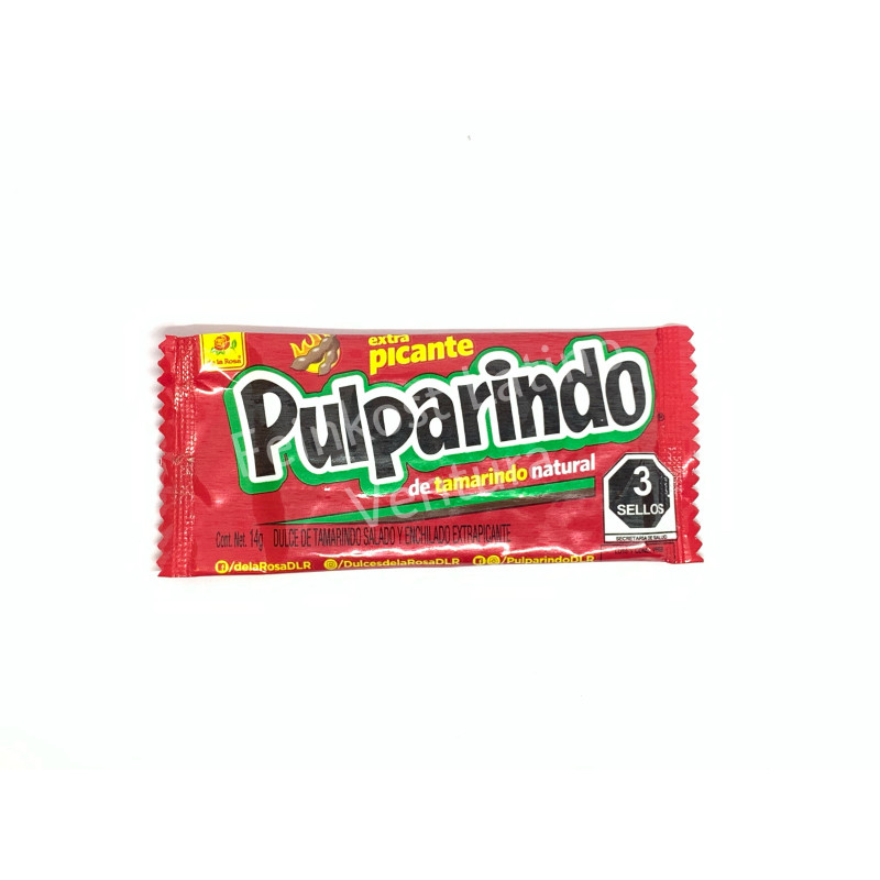 Pulparindo extra picante 14g De la Rosa - Snack &amp; Süßigkeiten - Feinkost Latino Ventura