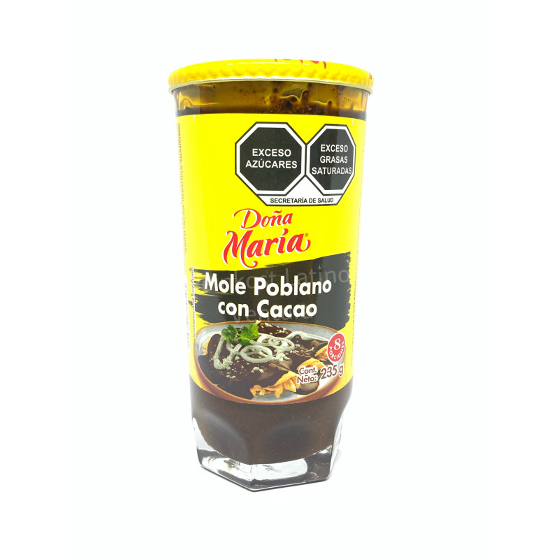 Mole Poblano con Cacao 235g Doña Maria - Mexico - Feinkost Latino Ventura