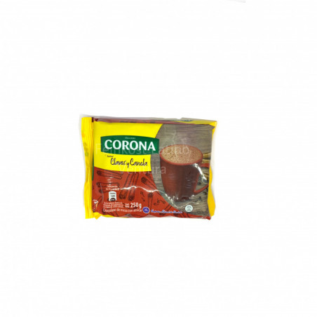 Chocolate Corona Clavos y Canela 250g - Backware &amp; Dessert - Feinkost Latino Ventura