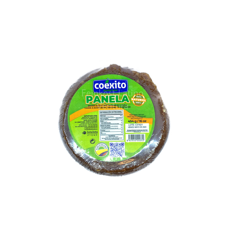 Panela o Chancaca 454g Coexito - Colombia - Feinkost Latino Ventura