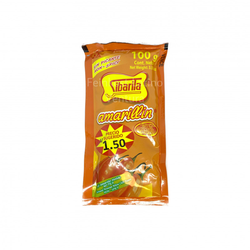 Amarillin 100g Sibarita (sin picante) - Saucen &amp; Pasten - Feinkost Latino Ventura
