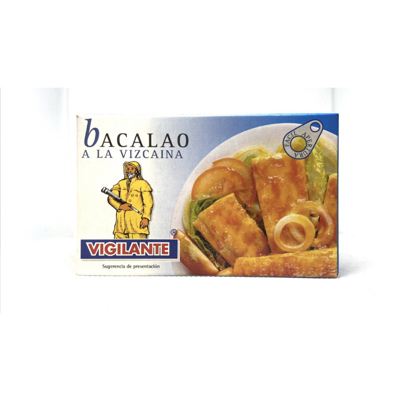 Bacalao a la Vizcaina 115g - España Portugal - Feinkost Latino Ventura