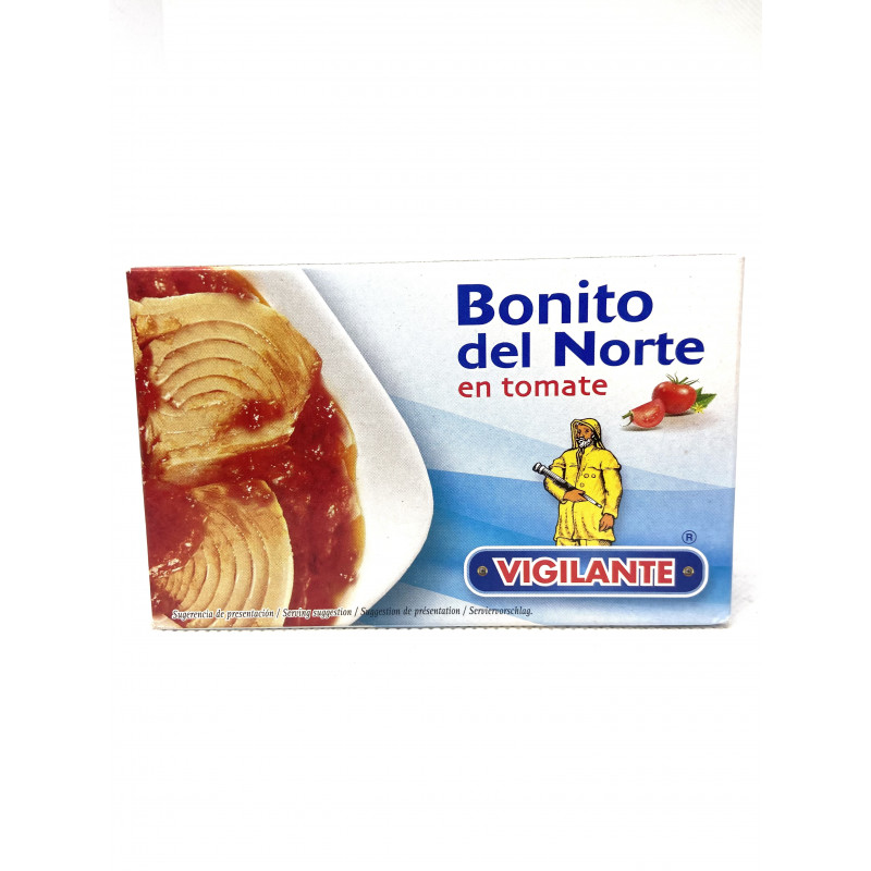 Bonito del Norte en tomate 115g - Fertiggerichte &amp; Konserven - Feinkost Latino Ventura