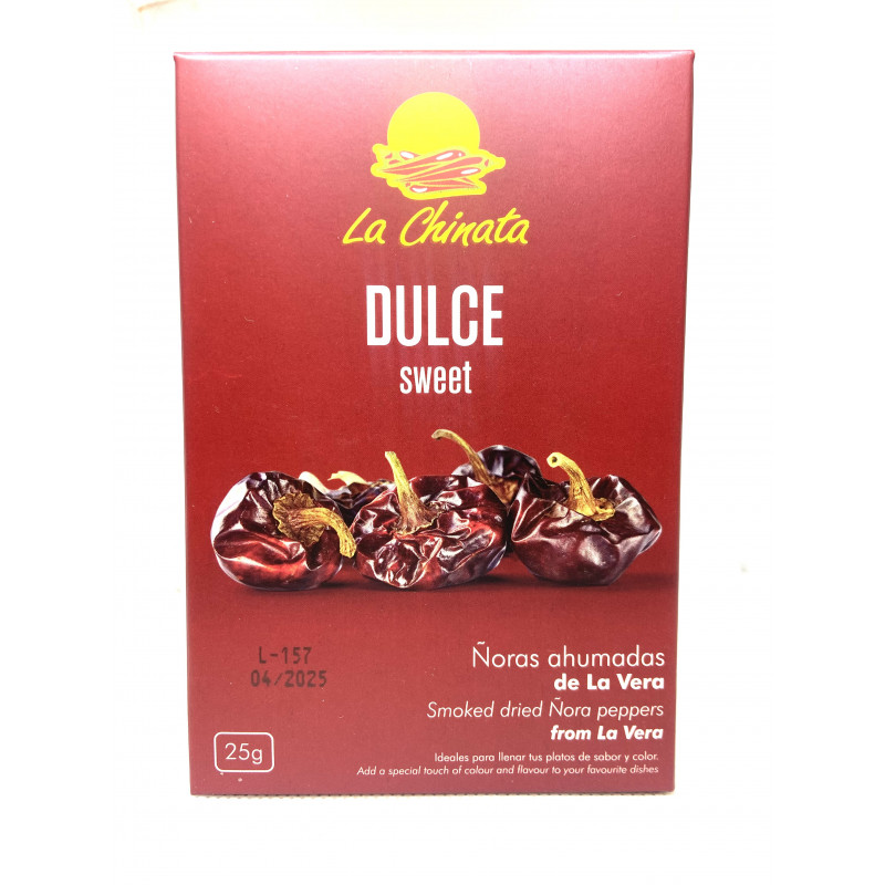 Ã‘oras ahumadas de la Vera 25g - España Portugal - Feinkost Latino Ventura