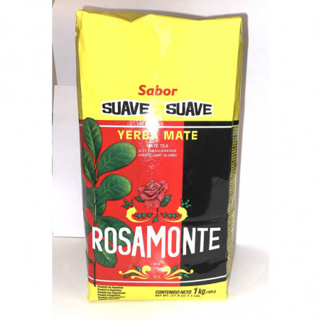 Yerba Mate Rosamonte 1Kg - Yerba Mate / Tee / Kaffee - Feinkost Latino Ventura