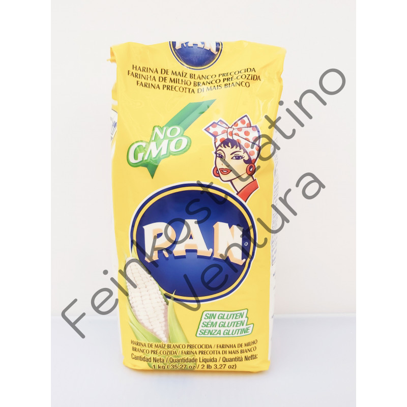 Harina Pan blanca 1Kg - Bolivia / Ecuador / Venezuela - Feinkost Latino Ventura