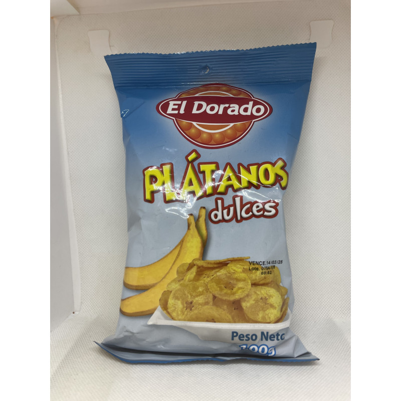 Platanos dulces 100g El Dorado - Colombia - Feinkost Latino Ventura