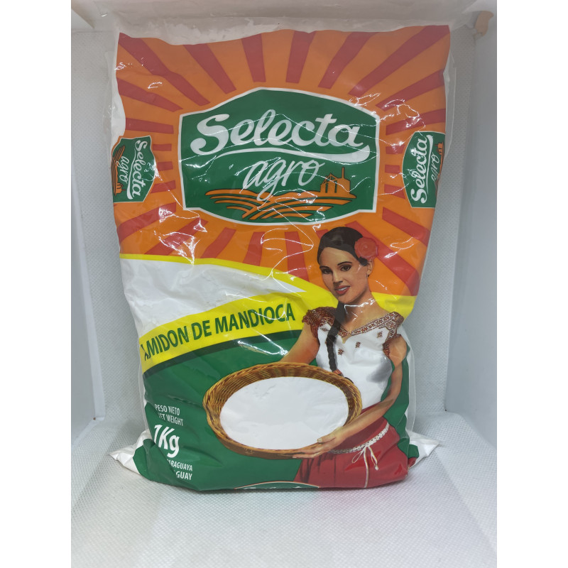 Almidon de Mandioca 1kg Selecta agro - Tortillas &amp; Mehl - Feinkost Latino Ventura