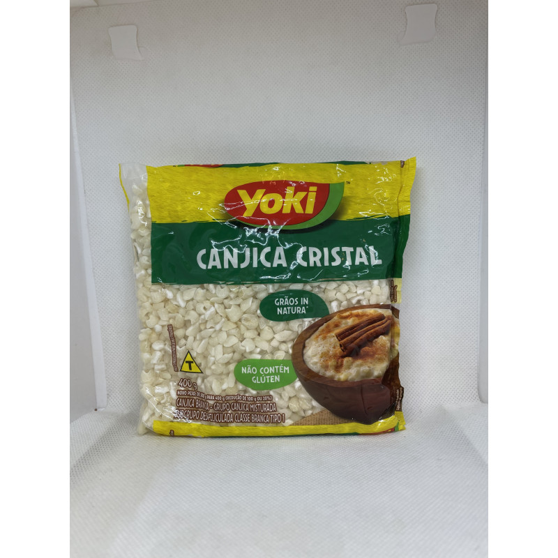 Canjica Cristal 400g Yoki - Brasil - Feinkost Latino Ventura