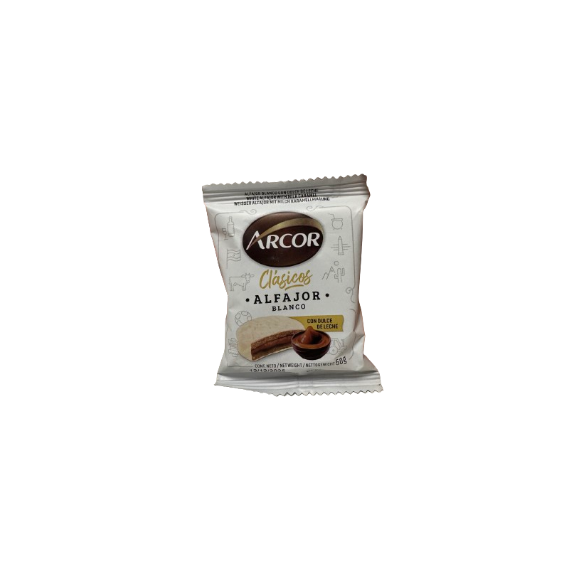 Alfajor Arcor Blanco 50g - 1 Stück