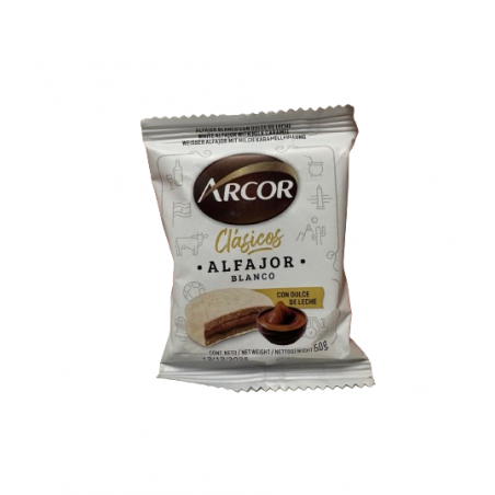 Alfajor Arcor Blanco 50g - 1 Stück