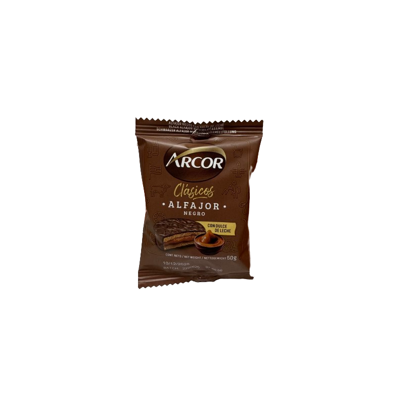 Alfajor Arcor Negro 50g - 1 Stück