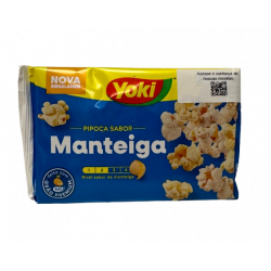 Pipoca Sabor Manteiga Yoki 100g