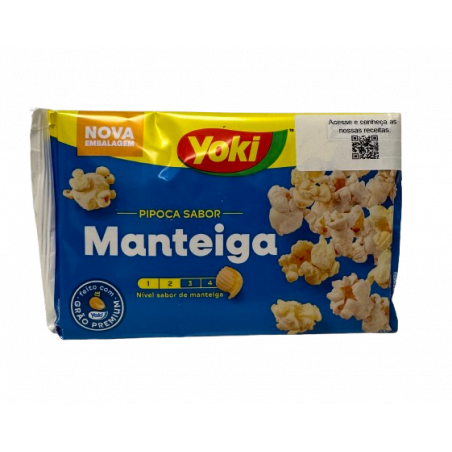 Pipoca Sabor Manteiga Yoki 100g
