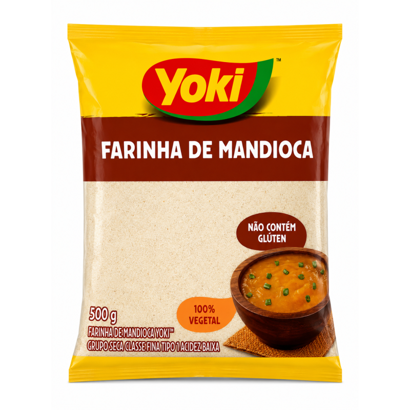 Harina de Mandioca Cruda | Yoki | Feinkost Latino Ventura