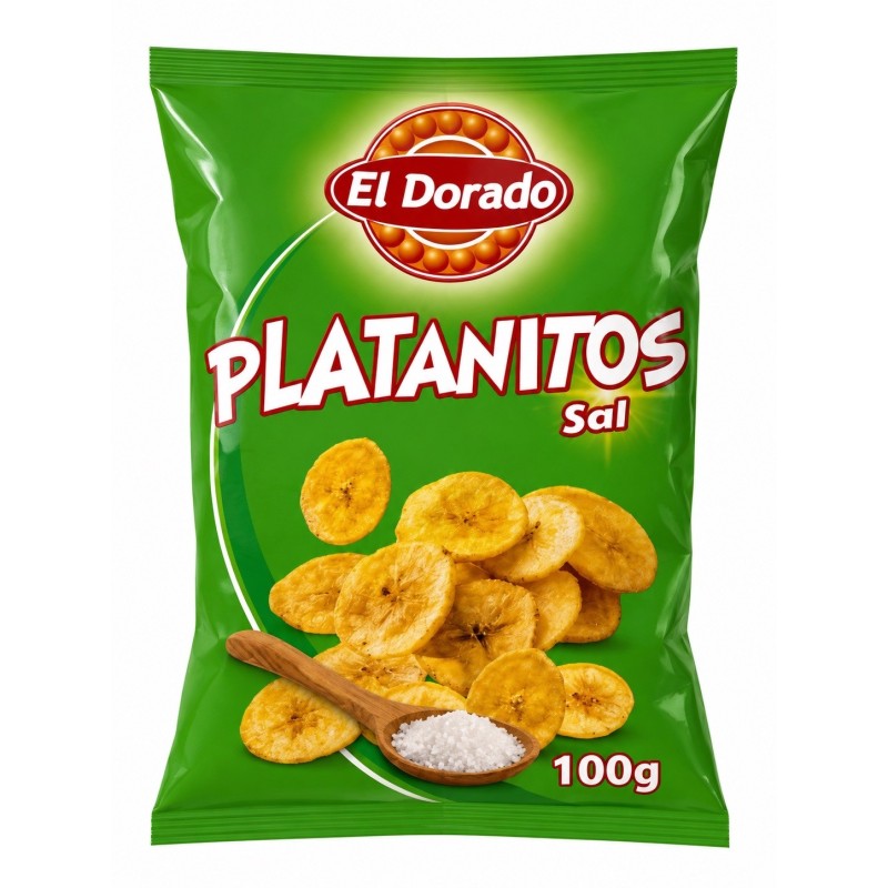 Platanos con sal 100g El Dorado | Feinkost Latino Ventura