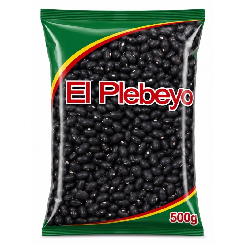 Frijol Negro 500g El Plebeyo