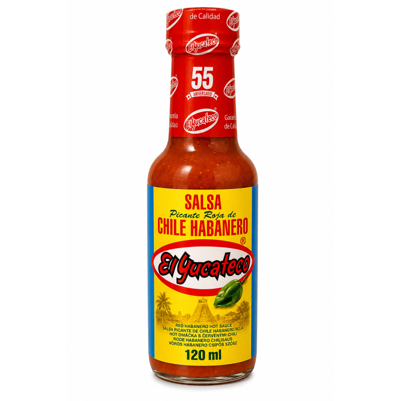 Salsa Habanero Roja 120ml El Yu... | Feinkost Latino Ventura