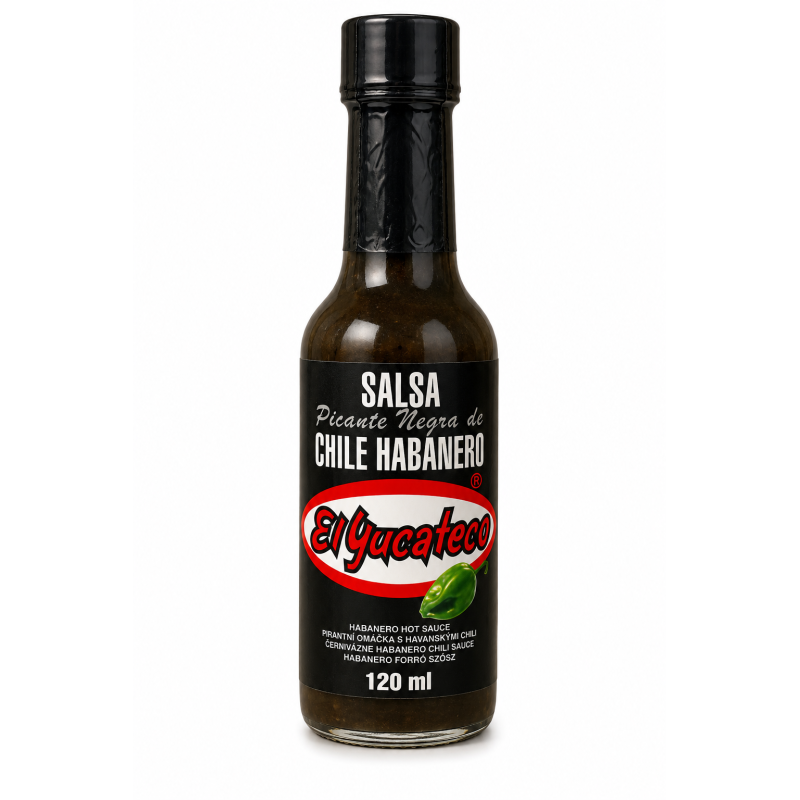 Salsa Habanero Negra 120ml El Y... | Feinkost Latino Ventura