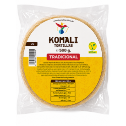 Tortilla Tradicional 500g Komali | Feinkost Latino Ventura