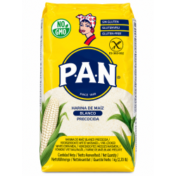 Harina Pan blanca 1Kg | Feinkost Latino Ventura