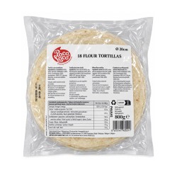 18 Flour Tortillas Poco Loco 800g | Feinkost Latino Ventura