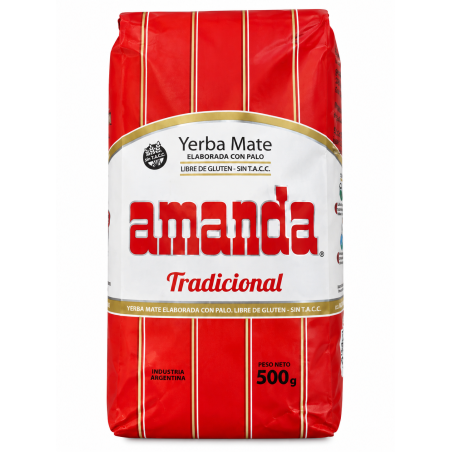 Yerba Mate Tradicional Amanda | Feinkost Latino Ventura