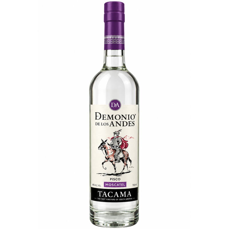 Pisco Moscatel Demonio de los Andes 700ml