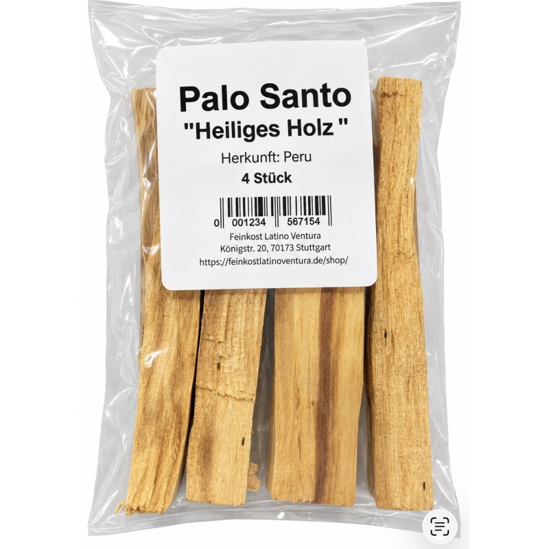 Palo Santo "Heiliges Holz" 4 Stück | Feinkost Latino Ventura