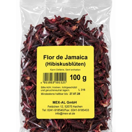 Flor de Jamaica 100g Mex | Feinkost Latino Ventura