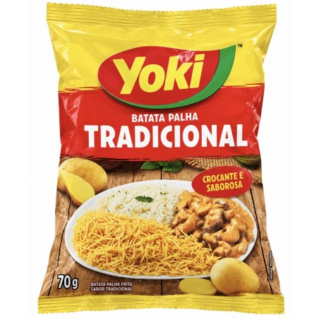 Batata Palha Tradicional 70g Yoki | Feinkost Latino Ventura