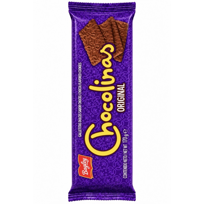 Galletas Chocolinas Bagley | Feinkost Latino Ventura