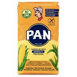 Harina Pan de Maíz Amarillo Precocida 1kg