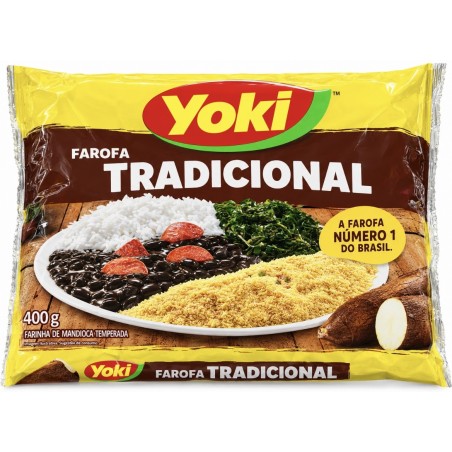 Farofa Tradicional 400g Yoki | Feinkost Latino Ventura