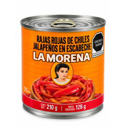 Rajas Rojas Jalapeños 210g La M... | Feinkost Latino Ventura