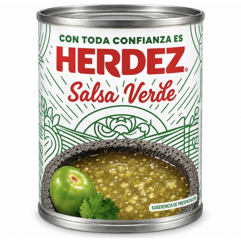 Salsa Verde 210g Herdez | Feinkost Latino Ventura