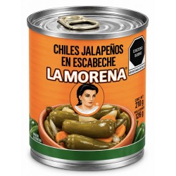 Chiles Jalapenos en escabeche La morena 210g
