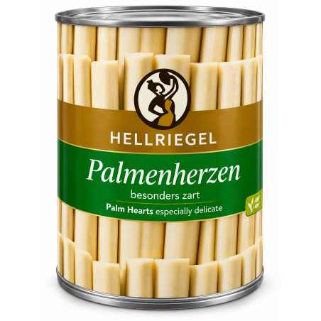 Palmenherzen 850ml Hellriegel | Feinkost Latino Ventura