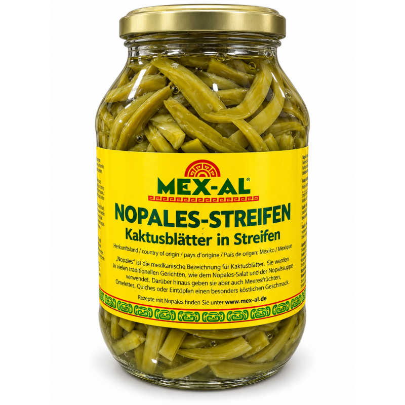 Nopales en tiras 900g Mex- Al