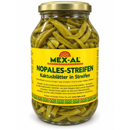 Nopales en tiras 900g Mex- Al