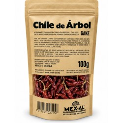 Chile Árbol 100g Mex-Al