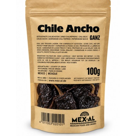 Chile Ancho 100g Mex-Al