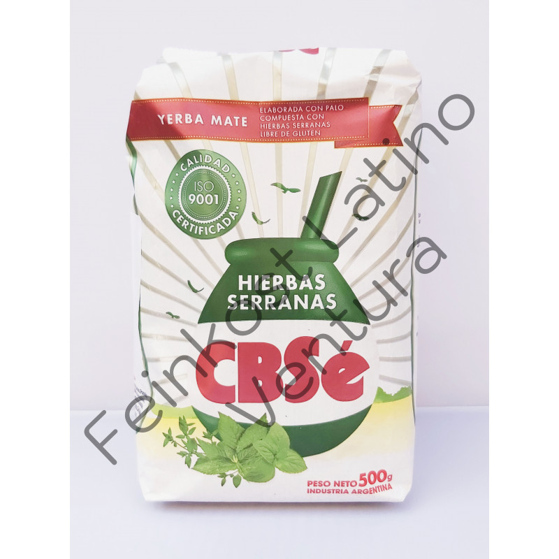 Yerba Mate Hierbas Serranas CBSé - Yerba Mate / Tee / Kaffee - Feinkost Latino Ventura