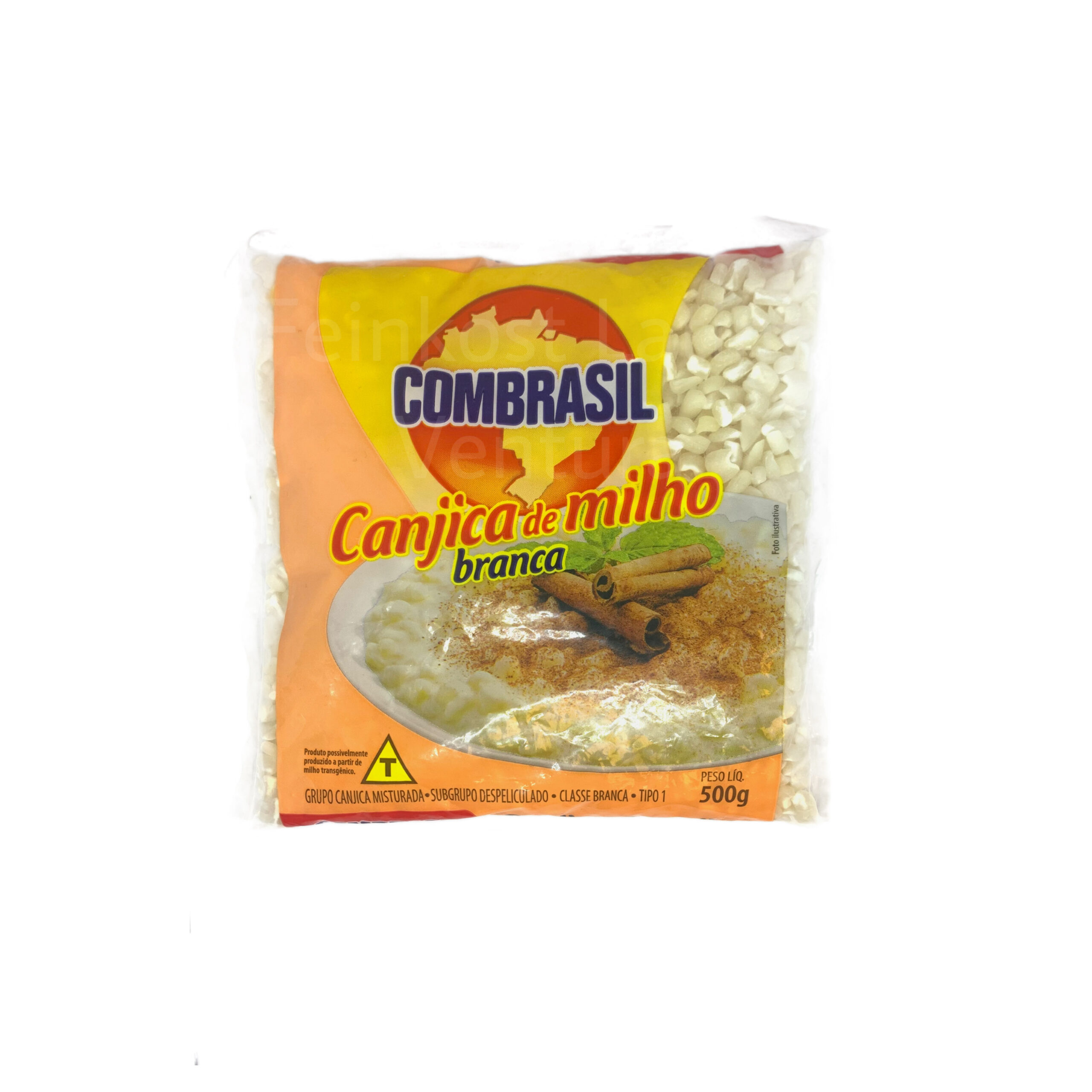 Canjica de milho branca 500g Combrasil