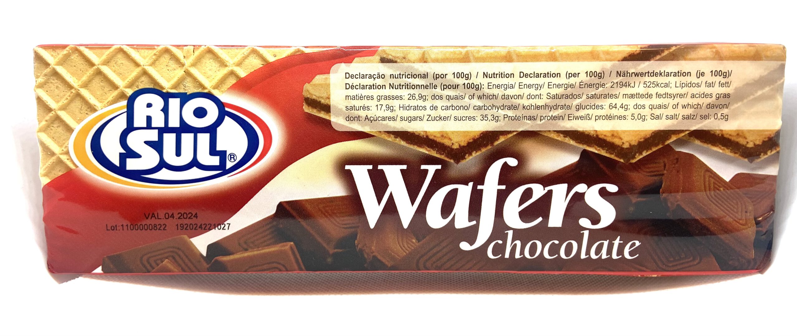 Wafers Chocolate 210g
