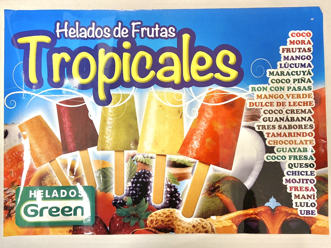 Helados Green Frutas Tropicales 110g (TK – Ware)