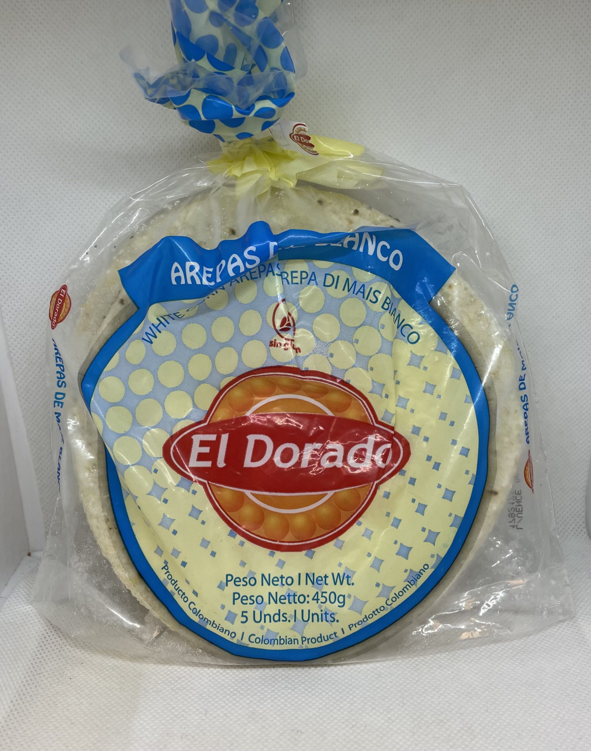Arepas de Maiz Blanco El Dorado 450g (TK-Ware)