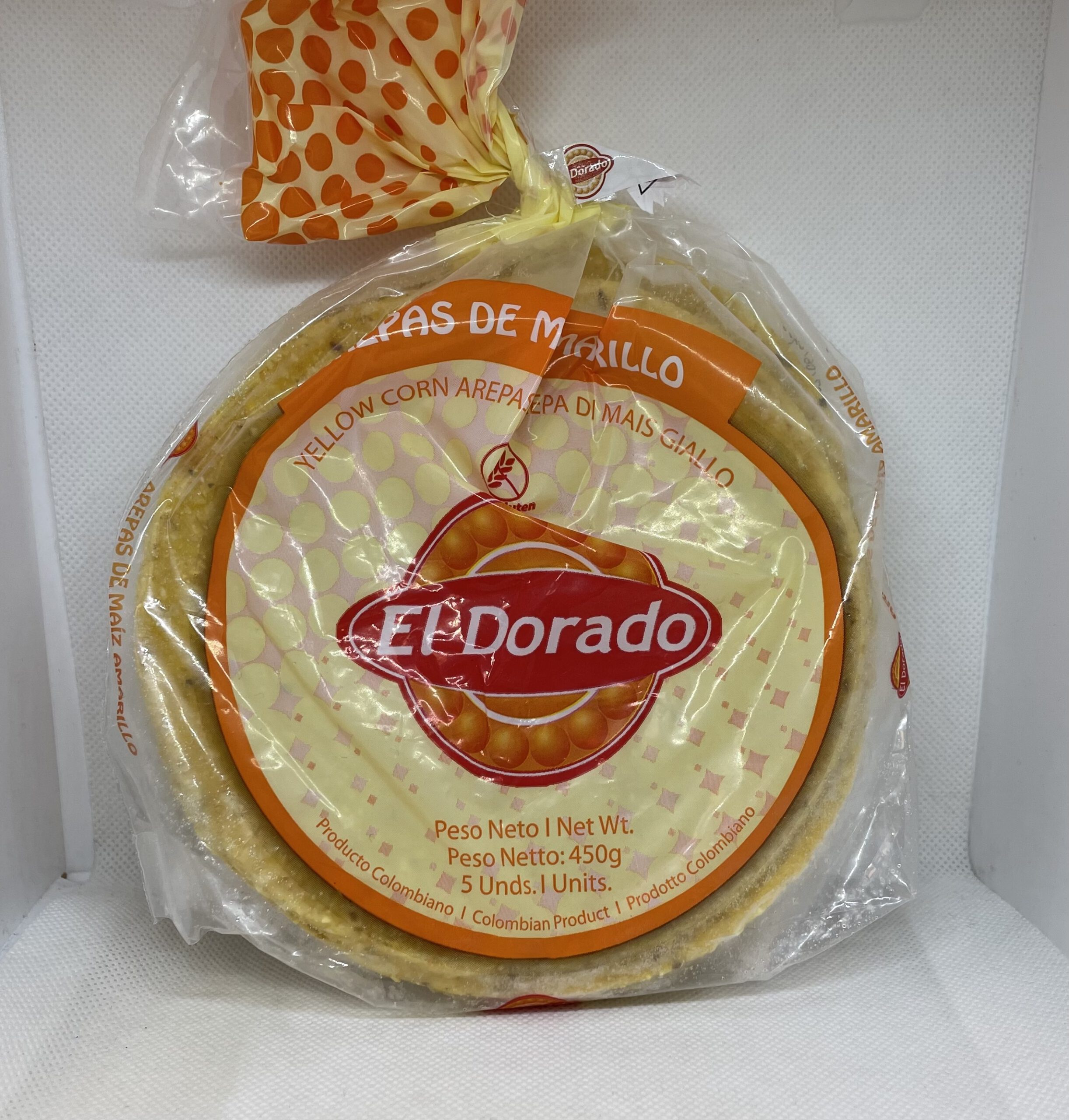 Arepas de Maiz Amarillo El Dorado 450g (TK-Ware)